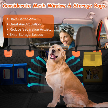 Waterproof 600D Oxford dog car seat protector